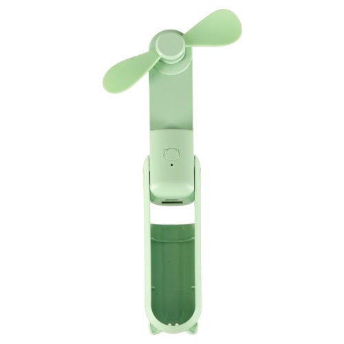KIK KX3075 Ventilátor skládací, USB, 1200 mAh, USB-C, zelená
