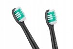 Teesa TSA8017 Náhradní zubní kartáčky Sonic Black, střední, 2 ks