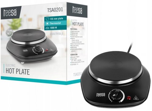 Teesa TSA0201 Vařič elektrický jednoplotýnkový 1000W 
