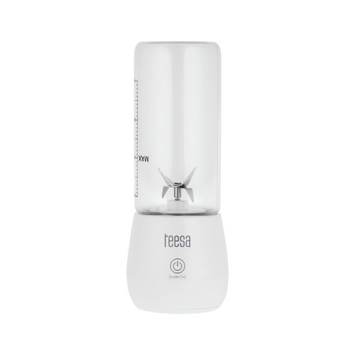 Teesa TSA3543 Přenosný smoothie mixér 450 ml, 100W, bílý