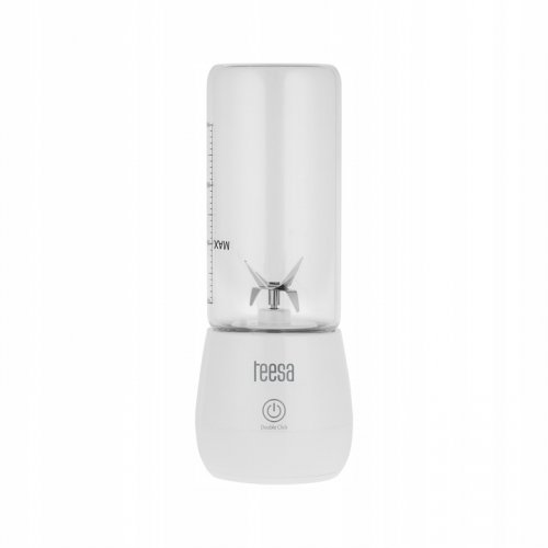 Teesa TSA3543 Přenosný smoothie mixér 450 ml, 100W, bílý