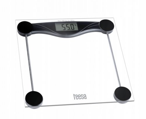 Teesa TSA0801 Osobná váha 180 kg, sklenená