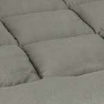 KIK KX3081 Záhradné hojdacie kreslo s matracom, 100 kg, sivé