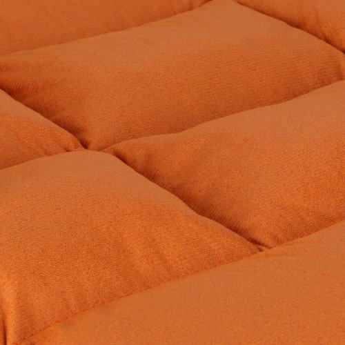 KIK KX3081 Zahradní houpací křeslo s matrací, 100 kg, oranžová