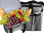 Verk 14612 Termotaška na pláž, piknik, 16 l, šedá