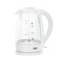 Teesa TSA1511W Rychlovarná konvice skleněná 1,7L, 2200W, bílá