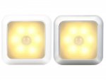 Verk 27413 LED svetlo so senzorom pohybu 6 LED, teplá biela, biela