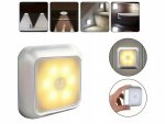 Verk 27413 LED svetlo so senzorom pohybu 6 LED, teplá biela, biela