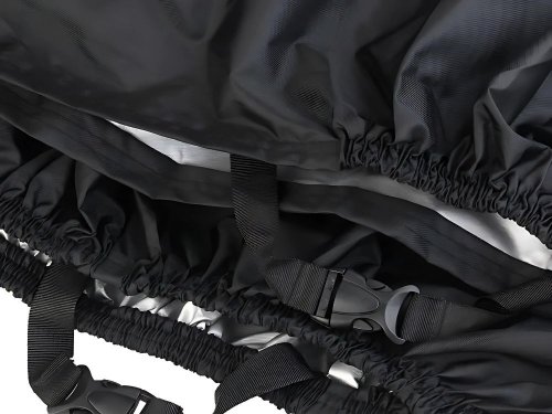 Verk 14614 Ochranná plachta na kolo, motorku 190 x 95 cm, černá