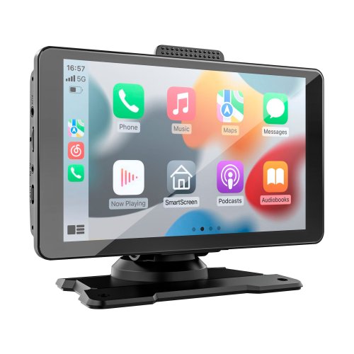 Kruger&Matz KM2020 LCD 7" displej Android Auto/Apple Car play s DVR a couvací kamerou