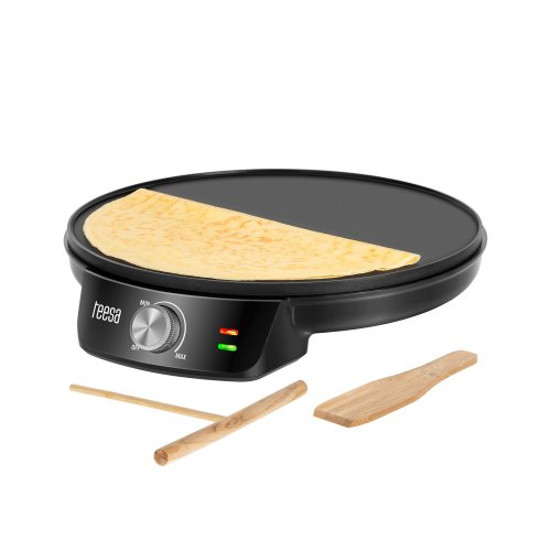Teesa TSA3235 Panvica na palacinky 30 cm, 1200 W, čierna