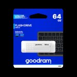 Goodram Flash disk USB 2.0, 64 GB, bílý