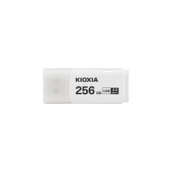 KIOXIA Flash disk Hayabusa USB 3.2, 256 GB, bílá