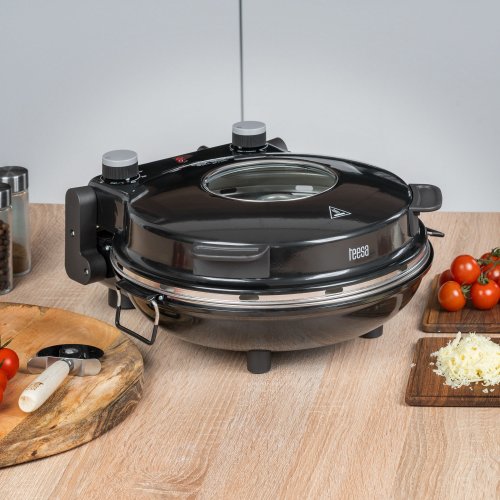 Teesa TSA3231 Pec na pizzu Supreme 1200 W, 32 cm, černá