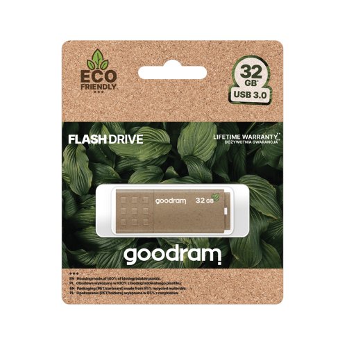 Flash disk Goodram, USB 3.2 32 GB, ECO FRIENDLY