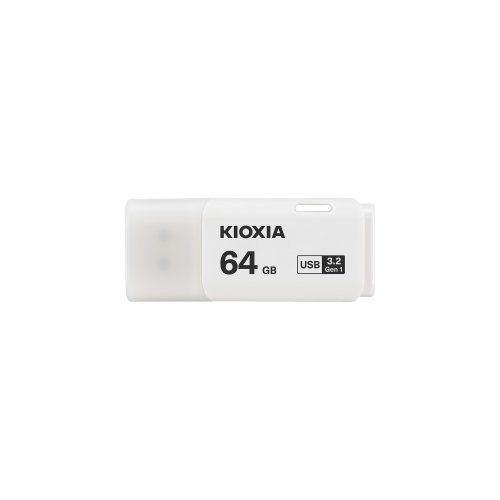 KIOXIA Flash disk Hayabusa USB 3.2, 64 GB, bílá