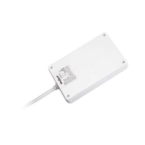 Rebel Prodlužovací kabel s vypínačem 7 zásuvek, 1,5m, bílý 