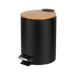 Teesa TSA0402 Odpadkový koš 3L, černý