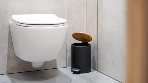 Teesa TSA0402 Odpadkový kôš 3 l, čierny