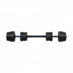 Rebel RBA-2301 Nastavitelné činky s konektorem 2 x 15 kg, černomodré