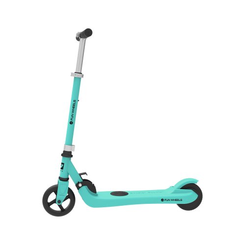 Rebel ZAB0031B Dětská elektrická koloběžka Fun Wheels, 12km/h 50kg, modrá