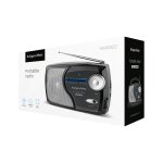 Kruger&Matz KM0822 Prenosné rádio AM/FM, čierne