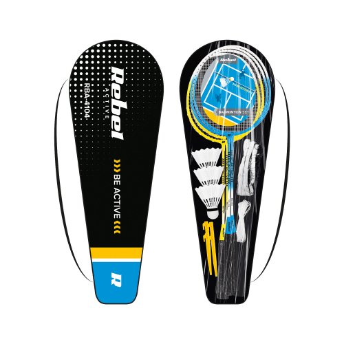 Rebel RBA-4104 Badmintonový set, sieť, rakety, loptičky
