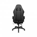 Kruger&Matz KM0790 Herná stolička s opierkou na nohy a LED RGB podsvietením GX-150, čierna