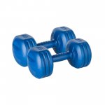Rebel RBA-2309 Fitness činky 2 x 4 kg, modré