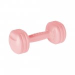 Rebel RBA-2306 Fitness činky jednoručky 2 x 1,5 kg, světle růžové