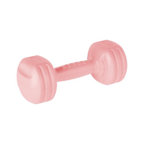 Rebel RBA-2306 Fitness činky jednoručky 2 x 1,5 kg, světle růžové