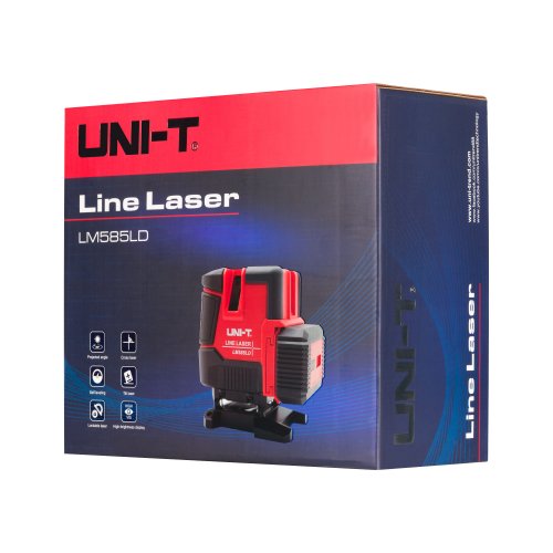 Uni-t MIE0460 Laserová vodováha LM585LD, 30 mW