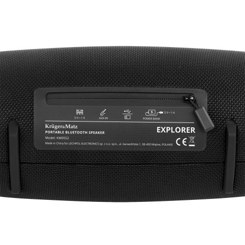 Kruger&Matz KM0552 Bezdrátový bluetooth reproduktor Explorer, 2 x 6 W + 18 W, černý