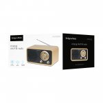 Kruger&Matz KM00828 Přenosné analogové rádio AM/FM, Retro, hnědé