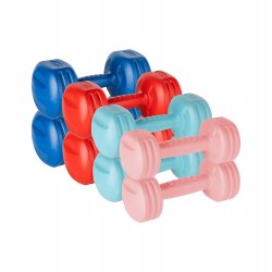 Rebel RBA-2310 Sada Fitness činek 20kg  - 2x1kg + 2x2kg + 2x3kg + 2x4kg 
