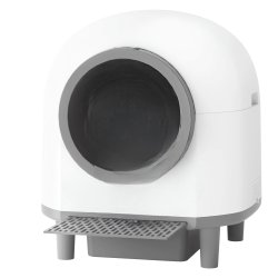 Nuxie 3165 Samočisticí kočičí toaleta s inteligentní smart Wi-Fi, 60 l, bílá