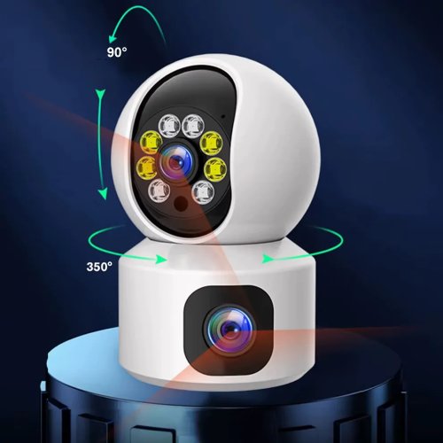 Foxter XT3210 Otočná kamera s dvojitým náklonom, Wi-Fi, HD zoom