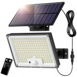 LedLight XT3436 Solárne vonkajšie osvetlenie 300W, IP65, senzor pohybu