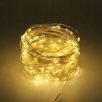 Foxter 2353 Solárna svetelná reťaz 100 LED, 10 m teplá biela