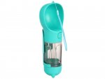 Nuxie 2384 Cestovní láhev pro psa 300 ml, 5 v 1 růžová