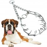 Nuxie 2932 Výcvikový obojek kovový ostnatý 44-55 cm, XL