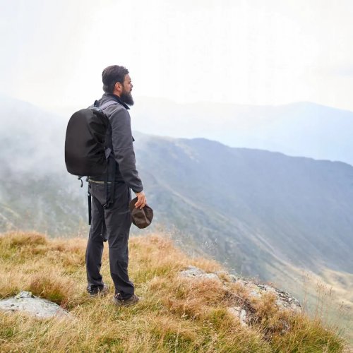 Foxter 3190 Vodotěsný obal na batoh 35l, černý