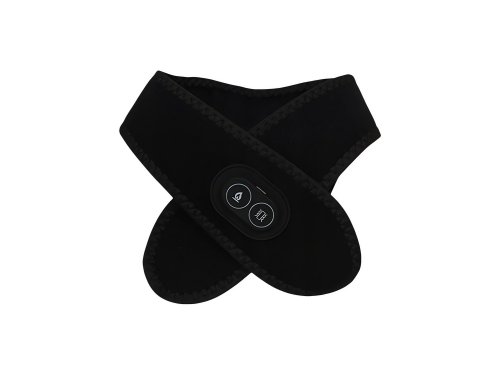 Verk 24603 Vyhrievací pás na masáž krku a šije USB, čierny