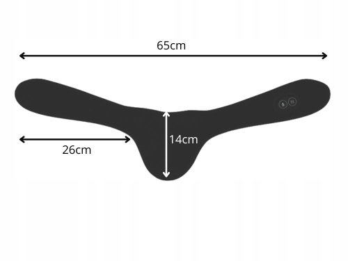 Verk 24603 Vyhrievací pás na masáž krku a šije USB, čierny