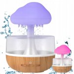 Verk 27484 Multifunkčná zvlhčovacia hubka, LED RGB, 200 ml, biela