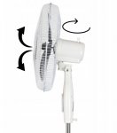 Gordon G166 Stojanový ventilátor prům. 40 cm, 60 W, bílá