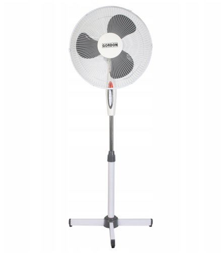 Gordon G166 Stojanový ventilátor d.40 cm, 60 W, biely