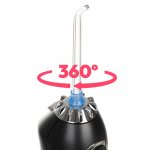 Soulima 25397 Bezdrôtová ústna sprcha - irigátor, 8 nástavcov, 2500 mAh, čierna