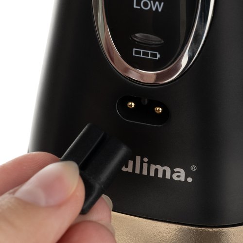 Soulima 25397 Bezdrôtová ústna sprcha - irigátor, 8 nástavcov, 2500 mAh, čierna