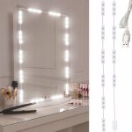 Verk 27515 LED zrkadlový pás USB, stmievateľný, 10 LED diód